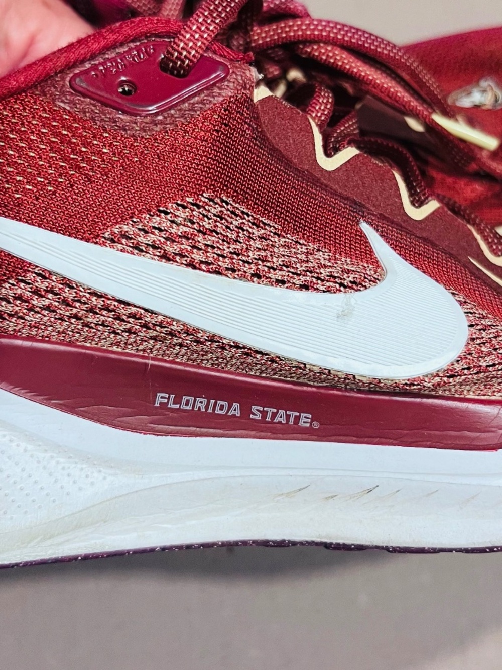 FSU Garnet Nike Athletic Shoes